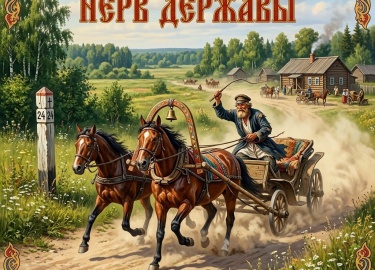 Связь &mdash; нервы государства, учёт &mdash; его память и зрение. Ямы и дороги несут волю власти; погост и метрическ...